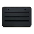REFRIGERATOR BLACK SIDE VENT DOOR ASSEMBLY PLASTIC