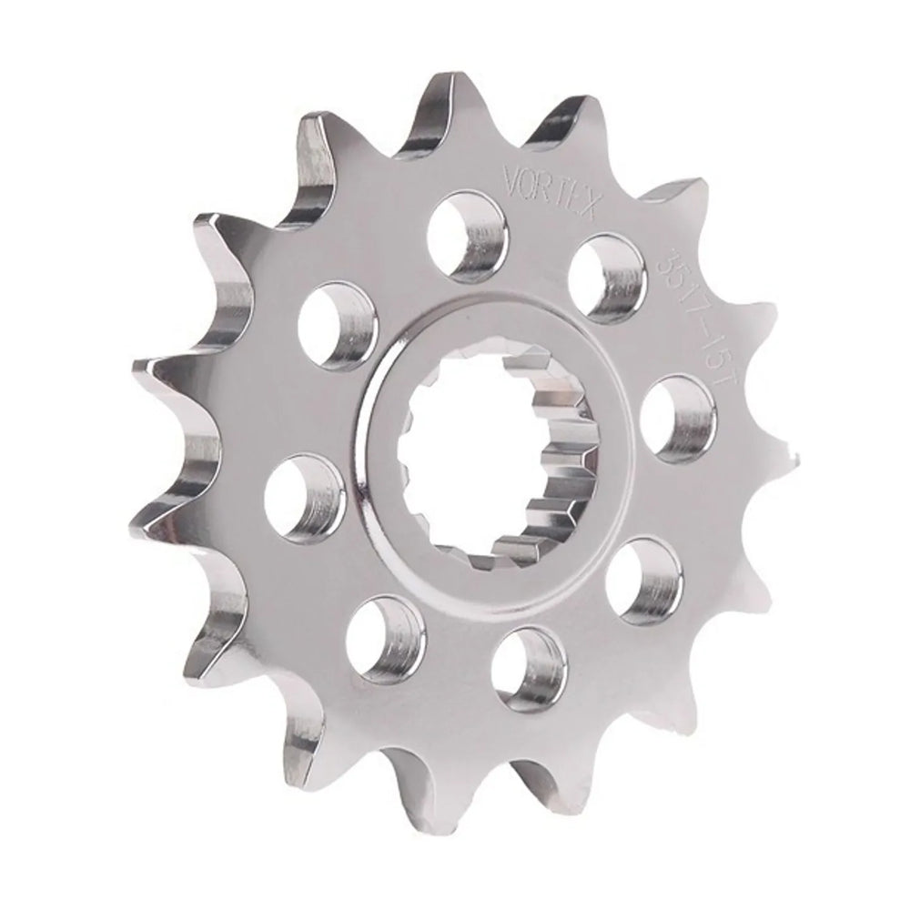 Vortex Racing Steel Front Sprocket 520 13 Tooth- Silver