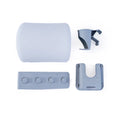 MONDELLO POOL ACCESSORIES; INCLUDES PILLOW PHONE HOLDER AND DRINK HOLDER; GRAY