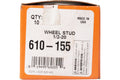 WHEEL STUD, 1/2"20