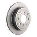 Brembo 90-93 Acura Integra/1989 Honda Accord/90-91 CRX Rear Premium UV Coated OE Equivalent Rotor