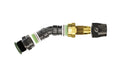 GReddy AN10 30 DEGREE ORB MALE BLACK/GOLD ANODIZED