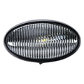 LED, BW OVL PRCH LITE W/SW BLK-CLR