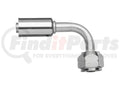 FEMALE SAE TUBE O-RING METRIC NUT S