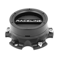 RACELINE 934 943 944 SATIN BLACK CAP FITS 6X120