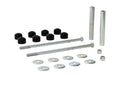 Sway bar - link 8 Bushings 2 Tubes 2 Bolts 8 Washers 2 Nuts Grease