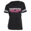 SIMPSON LADIES RACING STRIPES T SHIRT XL