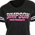 SIMPSON LADIES RACING STRIPES T SHIRT XL