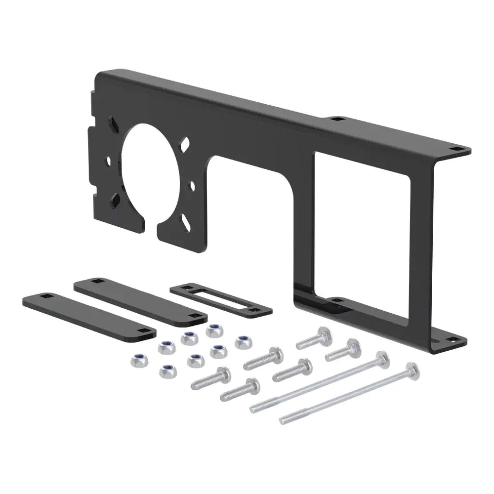 4WAY OR 5WAY FLAT AND 6WAY OR 7WAY ROUND EASY MOUNT BRACKET FOR 2 1/2IN RECEIVER HITCH