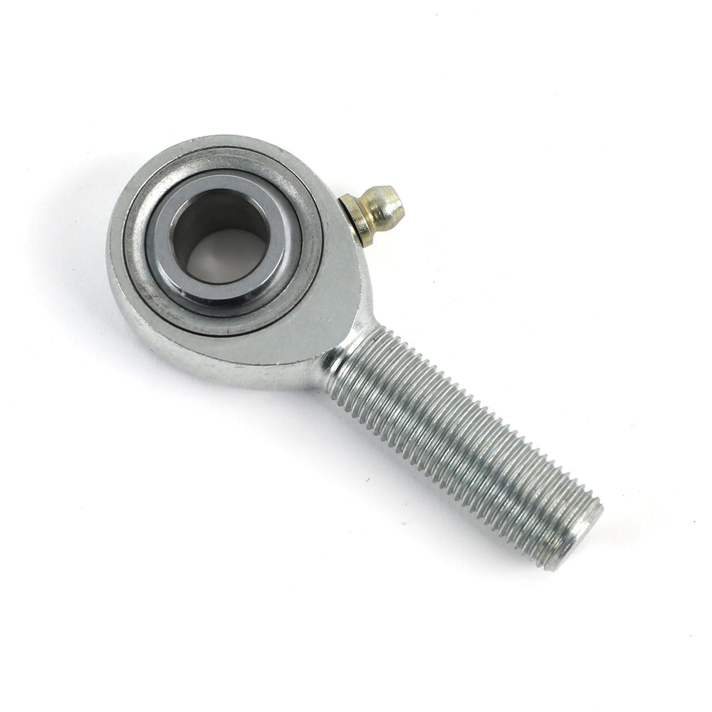 QA1 H Series 3-Pc Rod End - Male/Right Hand - .5in Bore x 1/2-20 w/Zerk - Alloy Steel