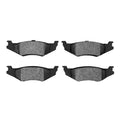 R1 1989-10 Plymouth Sundance Rear Semi Met Brake Pads
