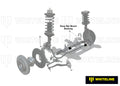Whiteline KSK071-26 Front Swaybar Service kit (26mm); fits Pontiac G8 08-09