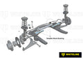 Whiteline KSK058-27 Front & Rear Swaybar Service kit (27mm); fits Mazda 3 06-13