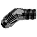 12 45 DEGREE MALE ADAPTER TO 08 (1/2) NPT MALE BLUE