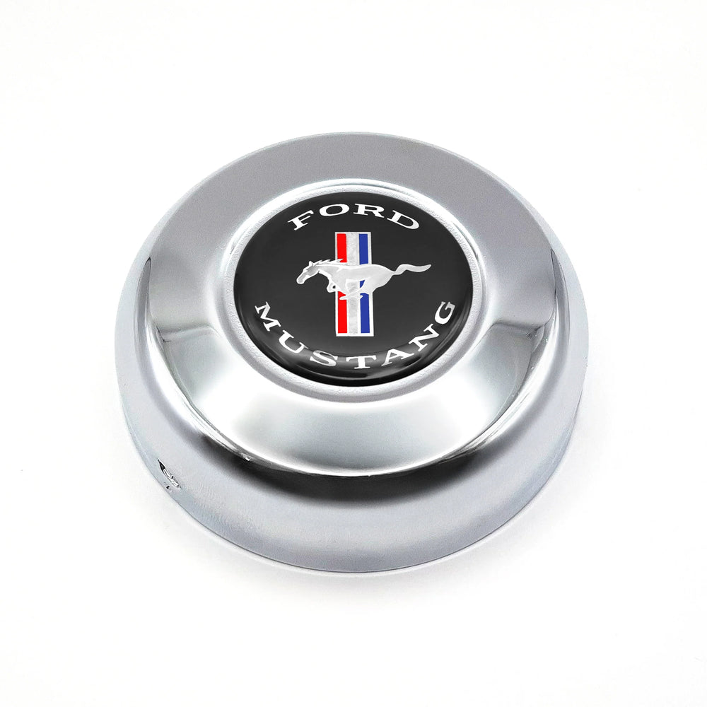 Chrome Horn Button Mustang