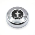 Chrome Horn Button Mustang