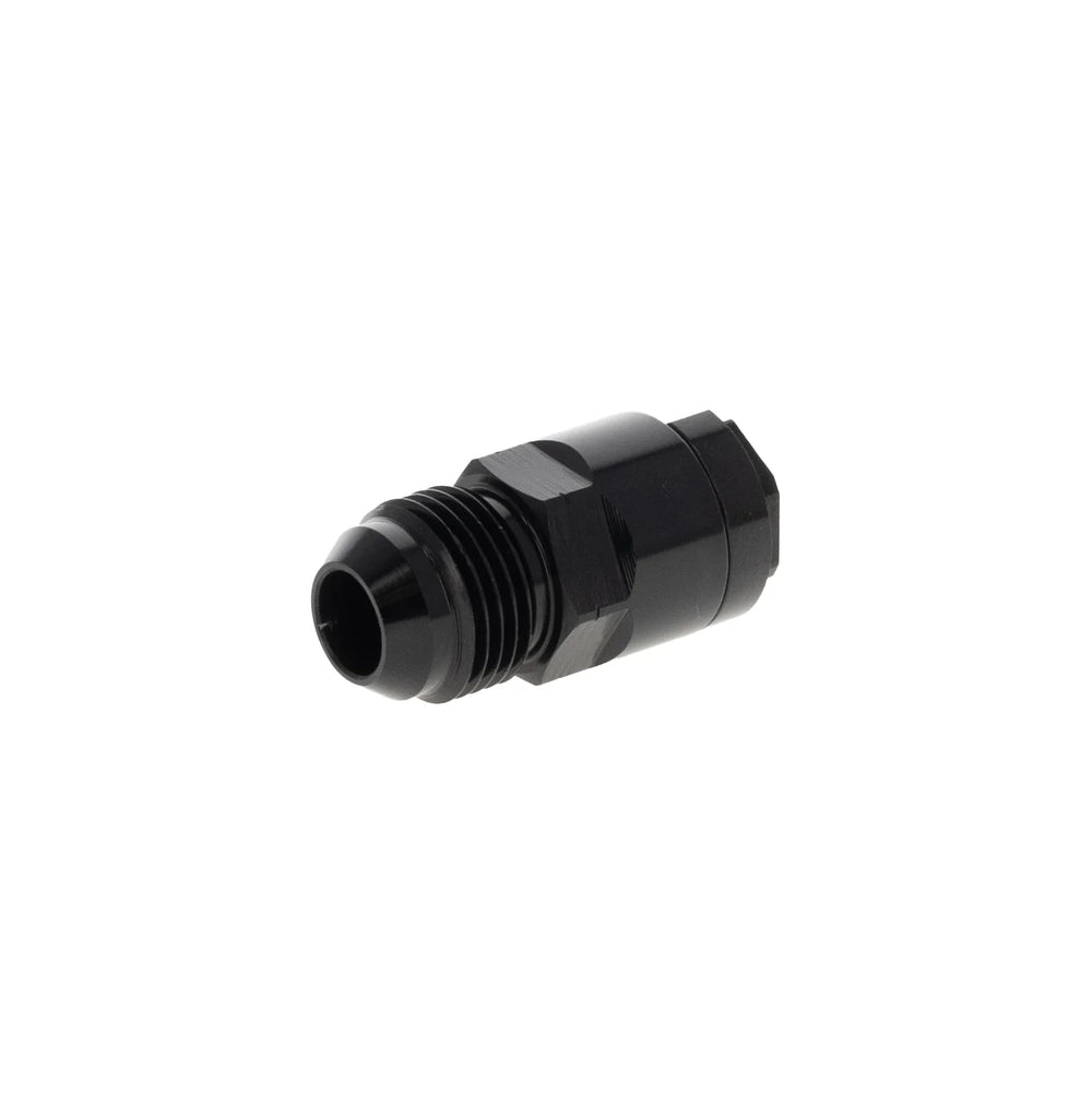 Aeromotive VaporWorx Fitting - GM 3/8in Female Quick Connect to AN-08 Male Adapter