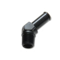 Vibrant Performance - 11223 - Male NPT to Hose Barb Adapter, 45 Degree; NPT Size: 1/2 in. Hose Size: 5/8 in.