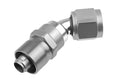 08 AN 45 DEGREE CRIMP STYLE HOSE END CLEAR