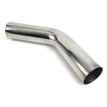 M&REL BEND 304SS POLISHED 2.5IN 45 DEGREE 1.5D 6IN LEG NO APPLICATION