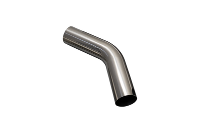 M&REL BEND 304SS POLISHED 2.5IN 45 DEGREE 1.5D 6IN LEG NO APPLICATION