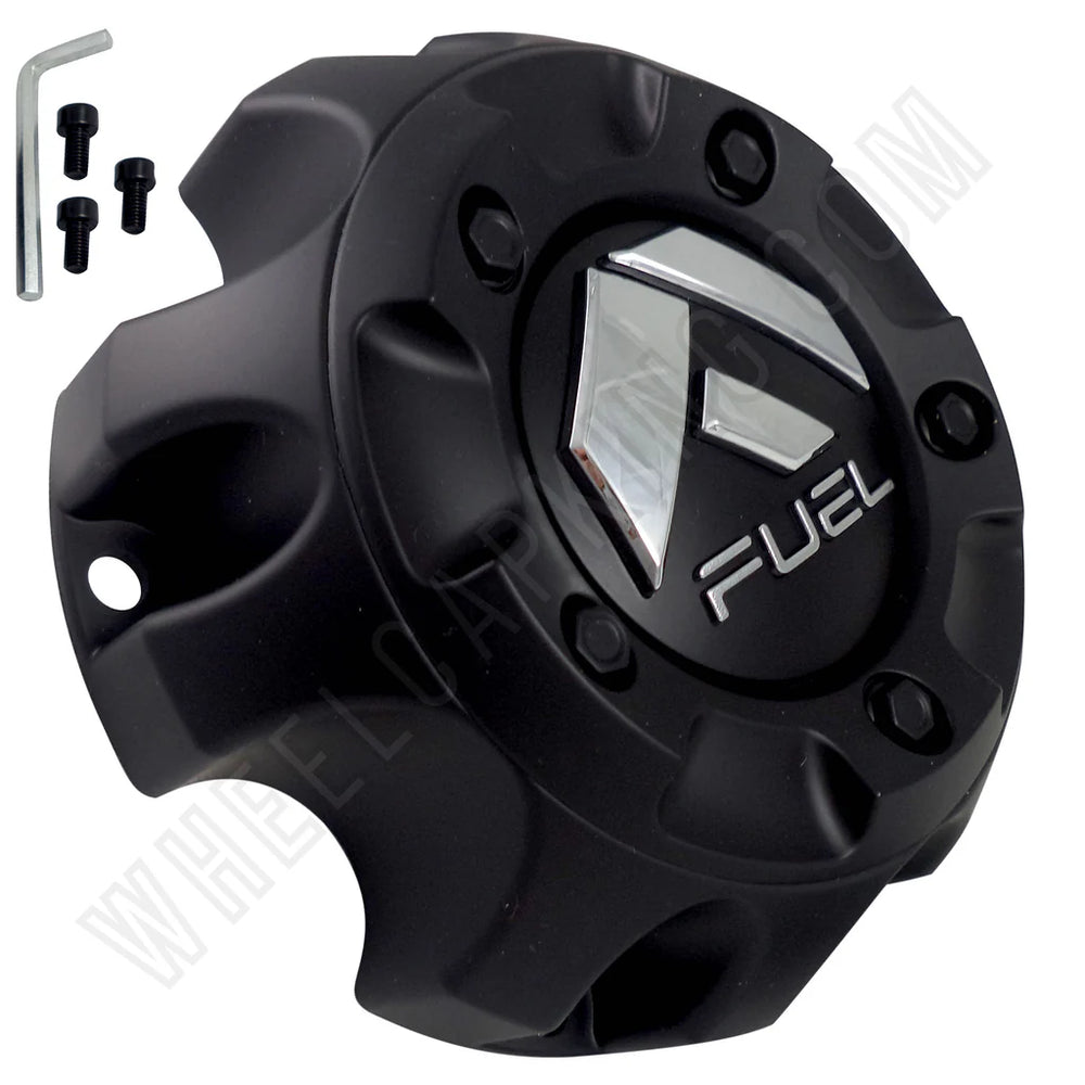 FUEL 5X135/ 5X5.5 CAP MATTE BLK