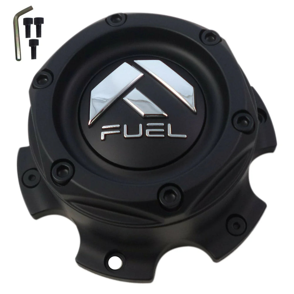 FUEL MT-BLK CAP (6X5.5 LRG BORE) (1
