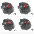 FUEL MATTE BLACK CAP RED LOGO - 5/6