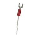 3M RED VINYL SPADE TERMINAL 22-18 GAUGE #8 PACKAGE OF 100