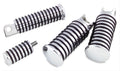 Bikers Choice Chrome O-Ring Footpeg Male Mount Custom Replaces H-D 50901-84T Ea