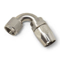 Russell Performance -8 AN Endura 120 Degree Full Flow Swivel Hose End (With 3/4in Radius)