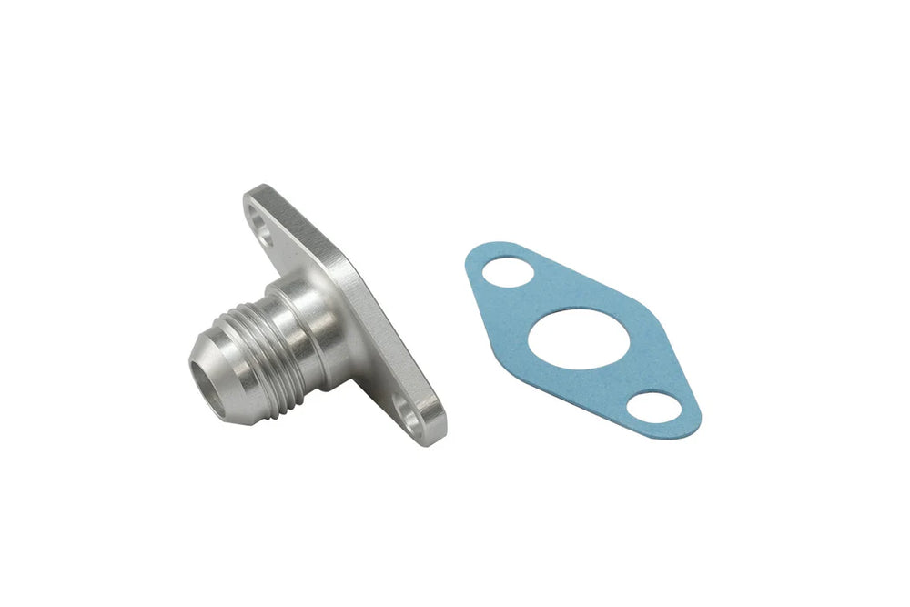Turbosmart 50.8mm 10AN Oil Drain - Silver