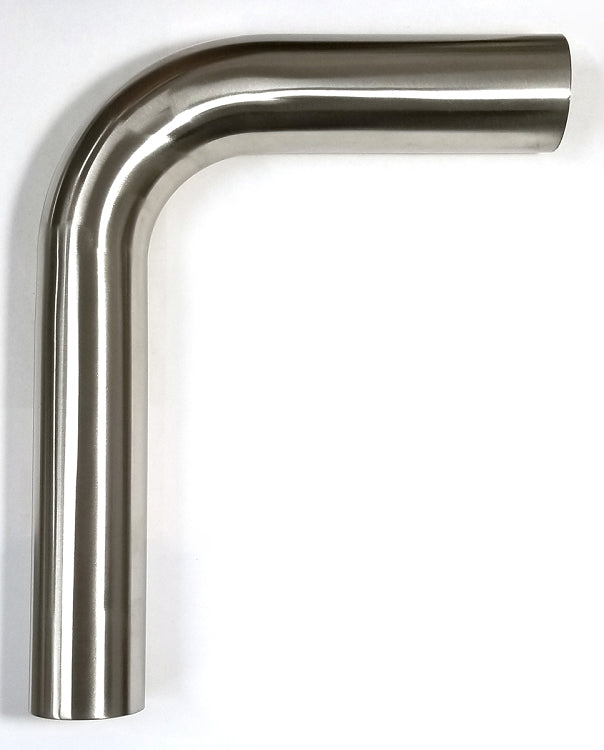 Stainless Bros 1 3/8in SS304 90 Deg Mandrel Bend 16GA/.065in Wall - 6.5in Leg / 6.5in Leg