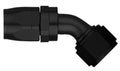 #8 30 Deg Hose End Black