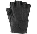 Kuryakyn Leather By River Road Tucson Shorty Gloves Black - Small