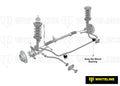 Whiteline W23781Front Swaybar Bushings; Fits Pontiac GTO 04-06