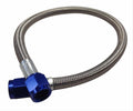 Fragola -3AN x -4AN Nut 4AN Nitrous Line 14in Blue Nuts
