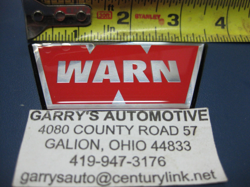 ~(0 lbs. 10X6X6)~ KIT SVC EMBLEM WARN