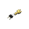 BRASS 4-POSITION KEY SWITCH 4-