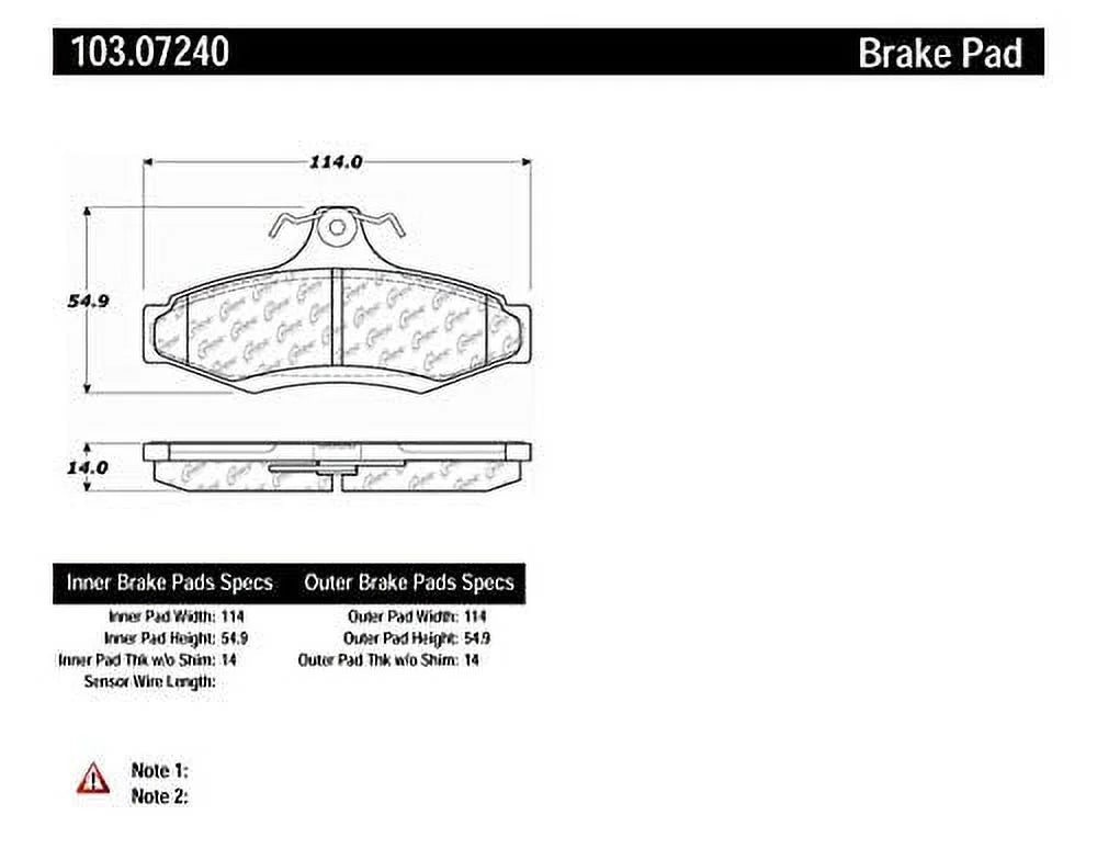 C-TEK Ceramic Brake Pads