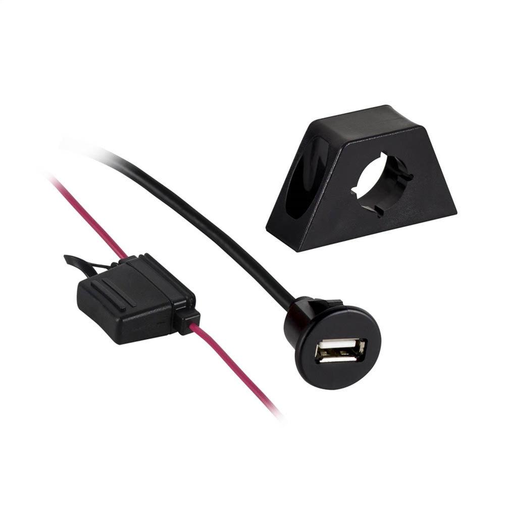 PANEL MOUNT 2.1 AMP USB CHARGING JA