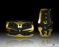 Chr Gold Alu Sprt Pdl w/