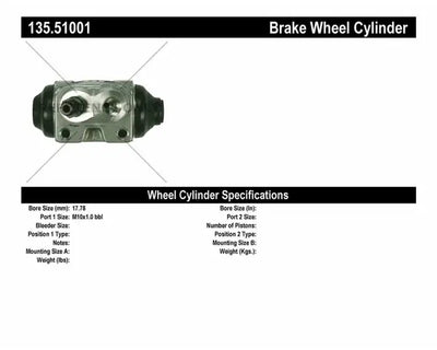 C-TEK STANDARD WHEEL CYLINDER