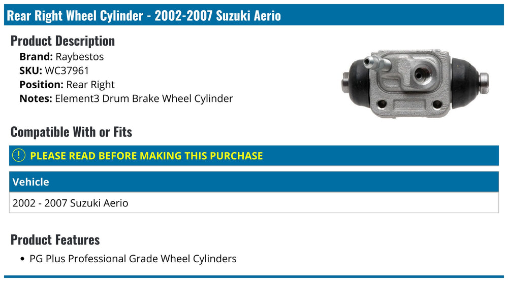 WHEEL CYLINDER