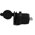 SOCKET SIZED DUAL PORT USB 3.1AMP WITH BLUE LED