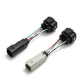 AlphaRex Stock Halogen Tail Lights to AlphaRex LUXX-Series Tail Lights Converters (For 620030)