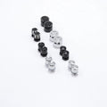 Mustang Solo Mounting Nuts (Pair) - Chrome