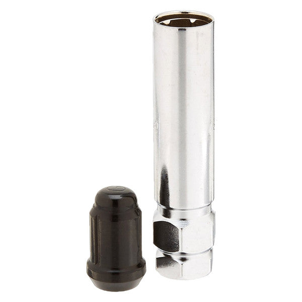 SMALL DIAMETER BLACK CHROME LOCK 5PACK 1/2IN THREAD
