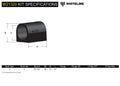 Whiteline 86-94 Nissan D21 Front Sway Bar Mount Bushing - Suspension Stabilizer Bar Bushing