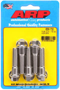 ARP 7/16-14 X 1.750 hex SS bolts